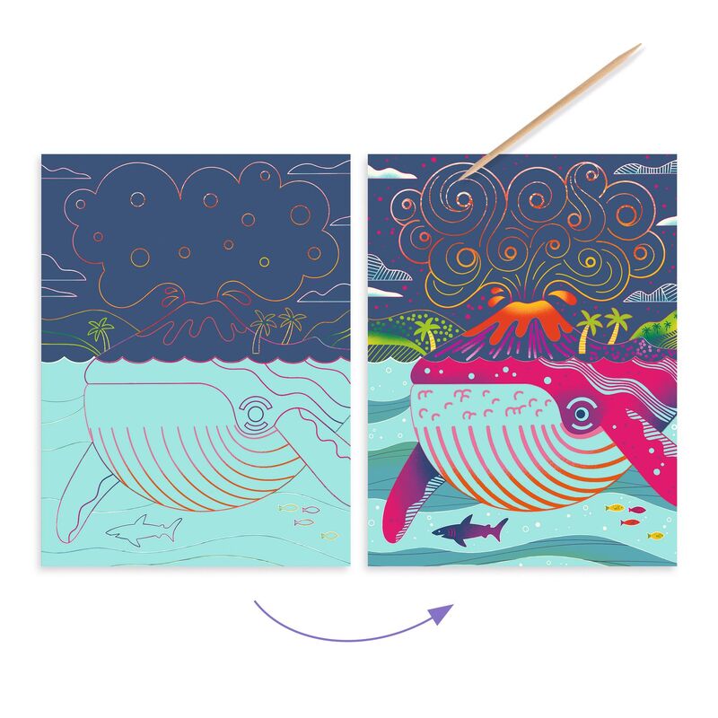 Djeco | Scratch Cards (various)