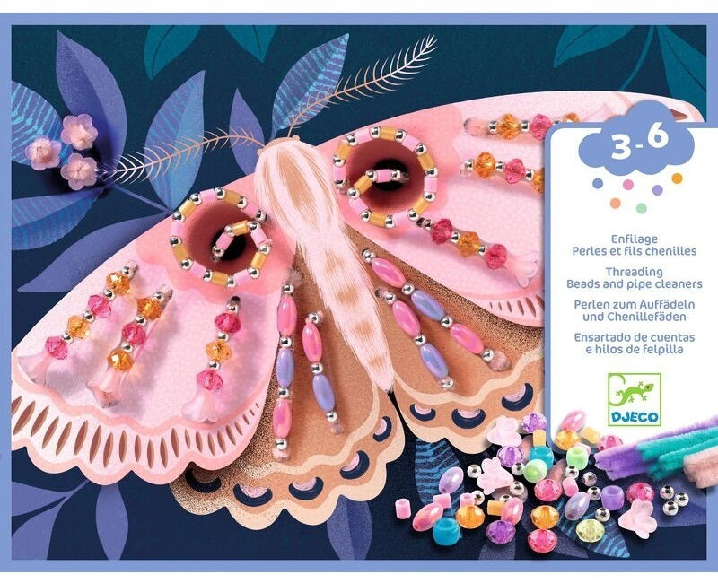 Djeco | Light up the Night Threading Set