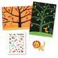 Djeco | Tree Climb 30 pc Reusable Puffy Stickers