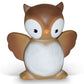 Tikiri | Natural Rubber Rattle and Bath Toy (Owl)
