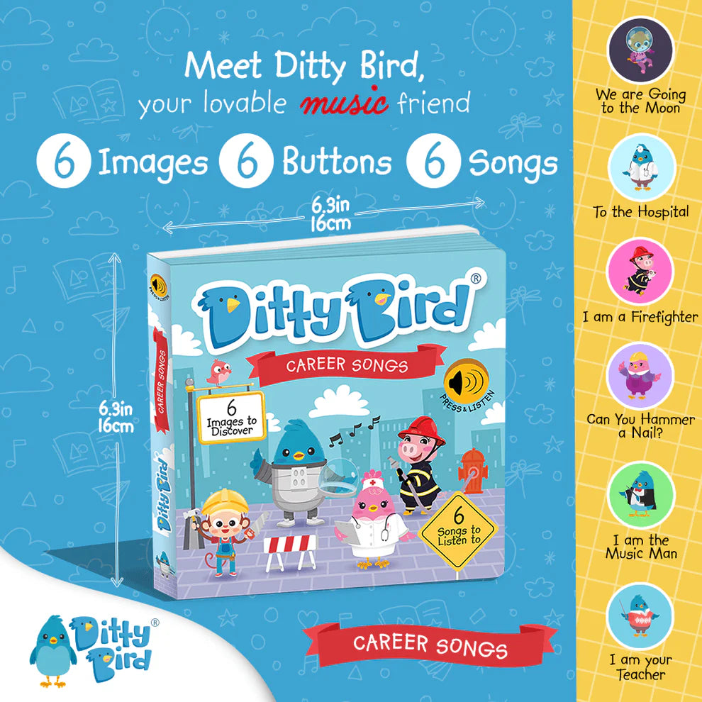 Ditty Bird | Sound Book - When I Grow Up