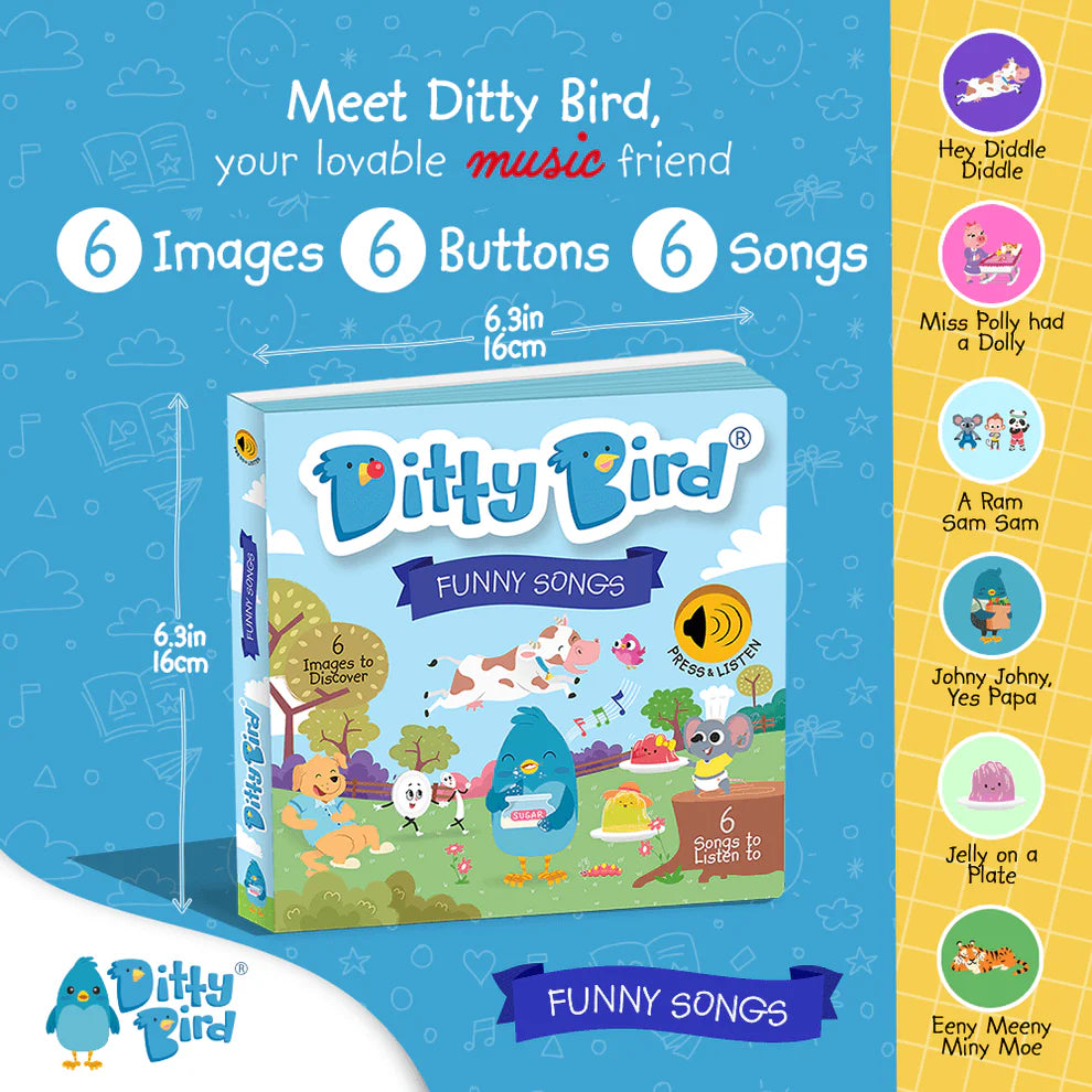 Ditty Bird | Sound Book - Funny Songs
