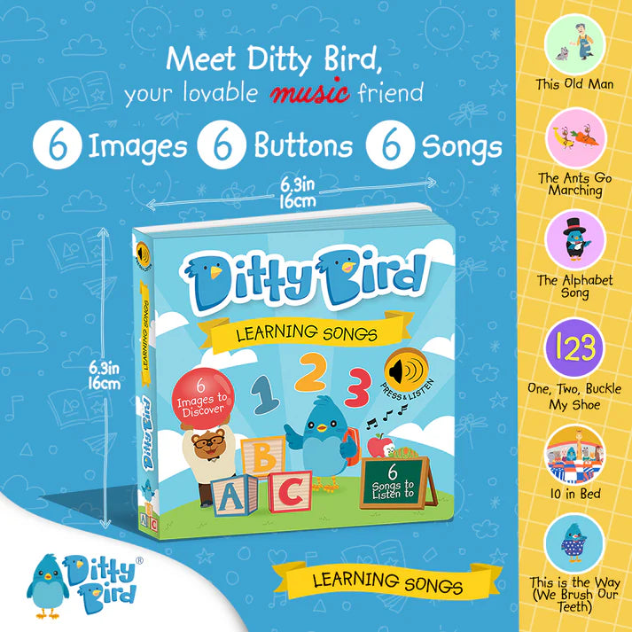 Ditty Bird | Sound Book - Learning Songs