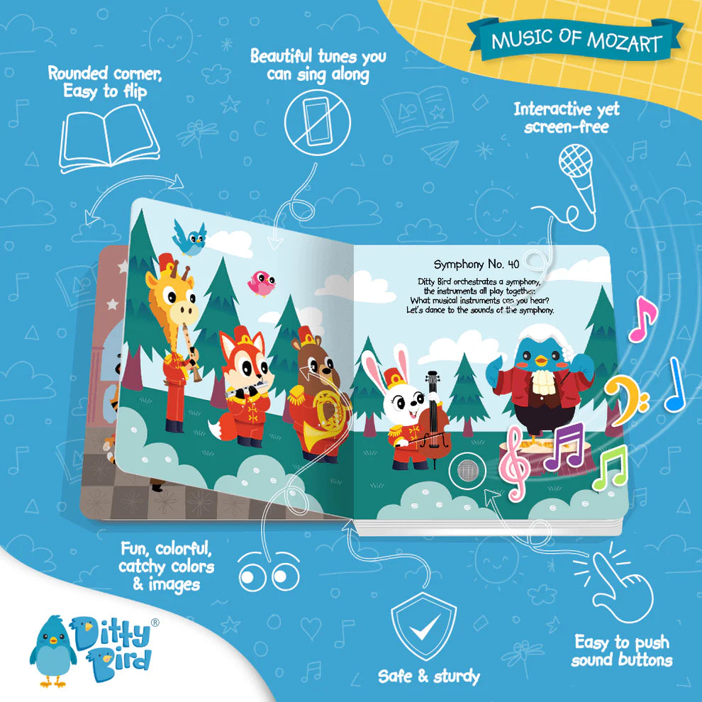 Ditty Bird | Sound Book - Music of Mozart
