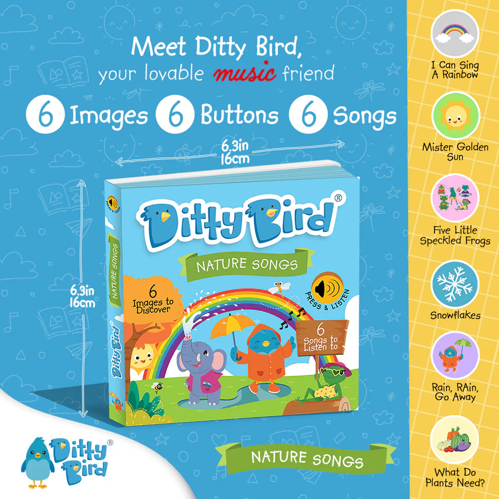 Ditty Bird | Sound Book - Nature Songs