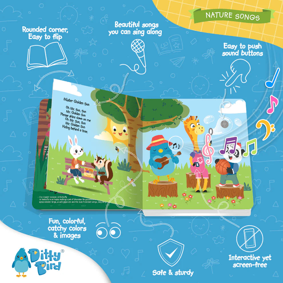 Ditty Bird | Sound Book - Nature Songs