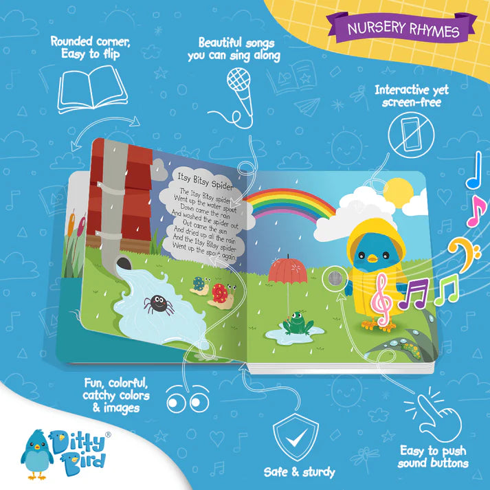 Ditty Bird | Sound Book - Nursery Rhymes
