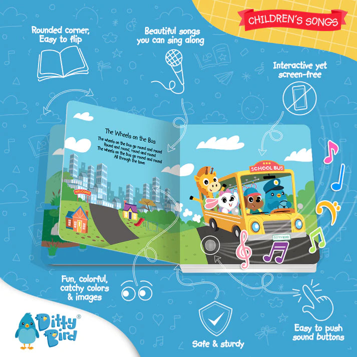 Ditty Bird | Sound Book - Children's Songs