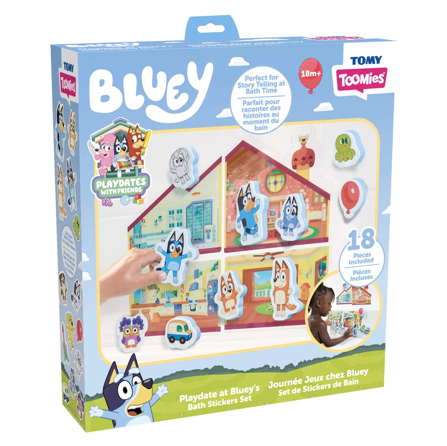 TOMY | Playdate at Bluey’s Bath Set