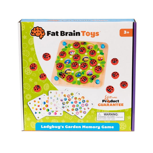 Fat Brain Toys | Ladybug's Garden Memory Game
