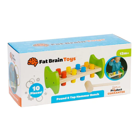 Fat Brain Toys | Pound & Tap Hammer Bench