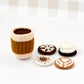 Tara Treasures | Coffee Cup with Interchangeable Toppings