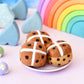 Tara Treasures | Felt Hot Cross Buns (3 pack)
