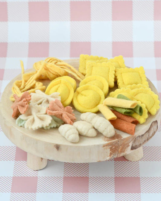 Tara Treasures | Felt Pasta Play Food Set