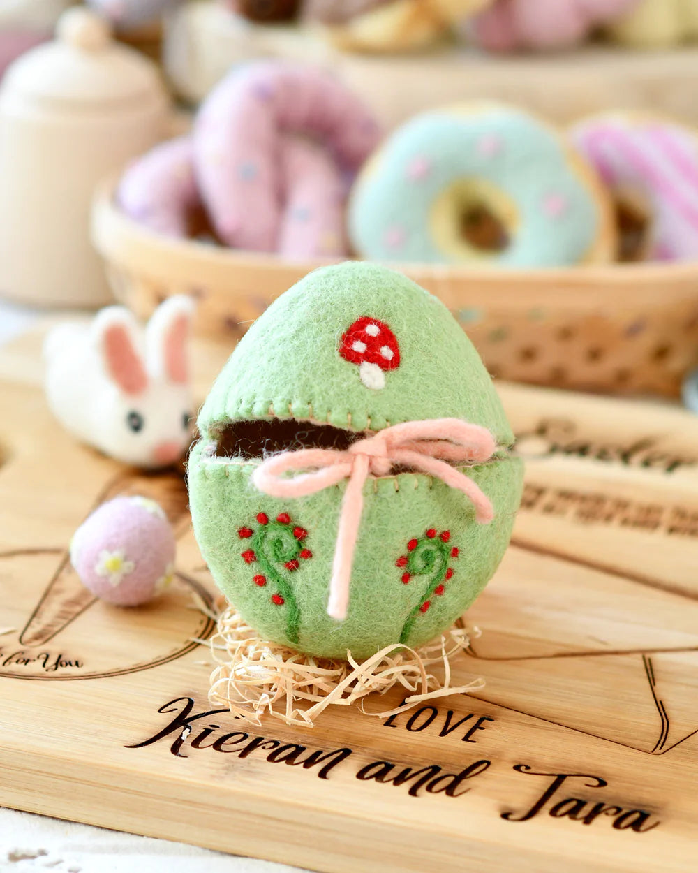 Tara Treasures | Felt Egg Cover (various)