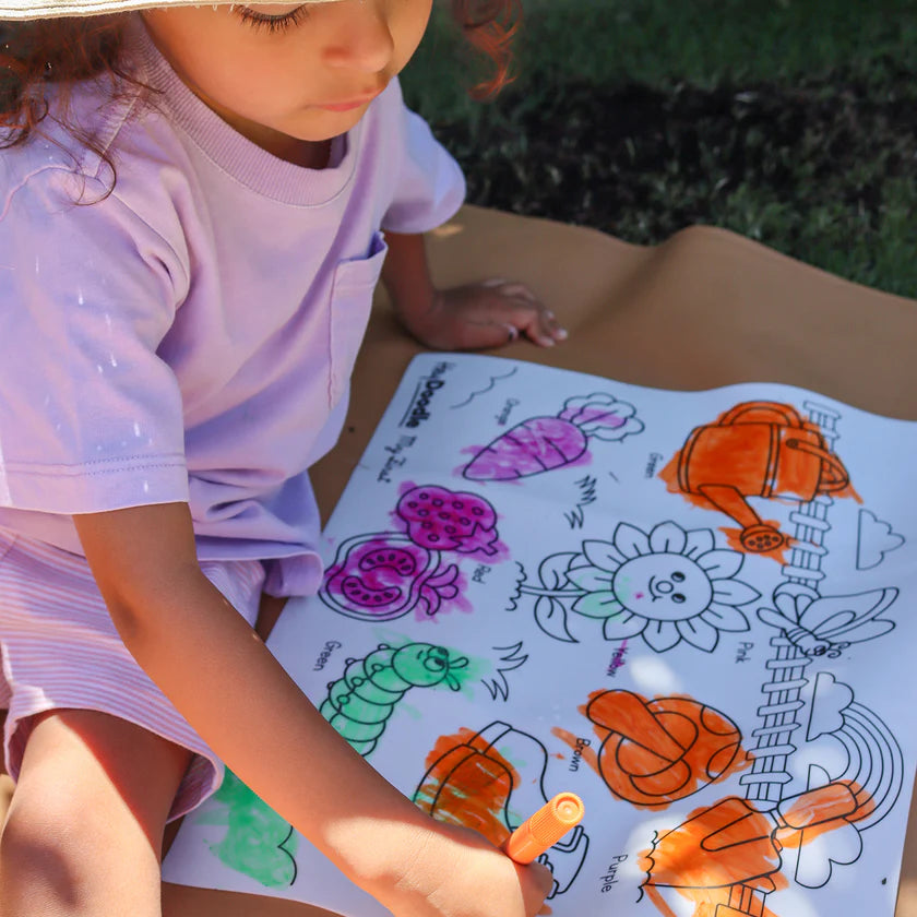 Hey Doodle | 'My First' Silicone Colouring Mat