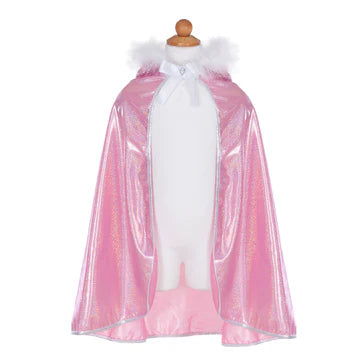 Great Pretenders | Pink Glitter Princess Cape (size 4-6)