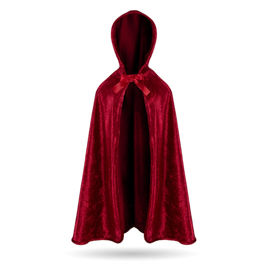 Great Pretenders | Red Riding Hood Cape (Size 5-6)