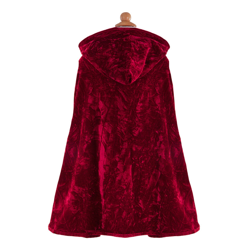 Great Pretenders | Red Riding Hood Cape (Size 5-6)