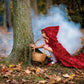 Great Pretenders | Red Riding Hood Cape (Size 5-6)