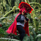 Great Pretenders | Red Triceratops Hooded Cape (Size 4-5)