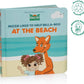 Mizzie The Kangaroo | Board Book: At The Beach