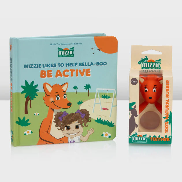 Mizzie The Kangaroo | Board Book: Be Active