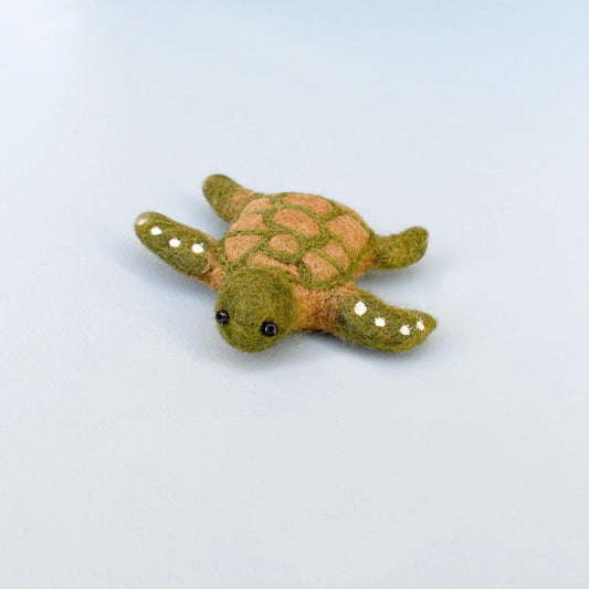 Tara Treasures | Felt Green Sea Turtle