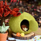Tara Treasures | Felt Apple House with Hedgehog Toy