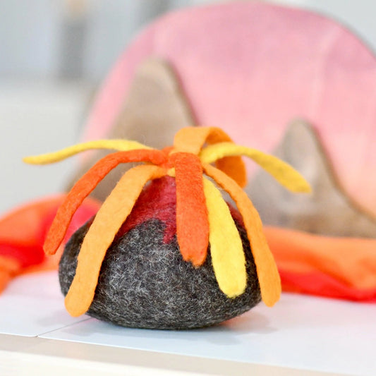 Tara Treasures | Felt Volcano