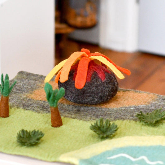 Tara Treasures | Felt Volcano