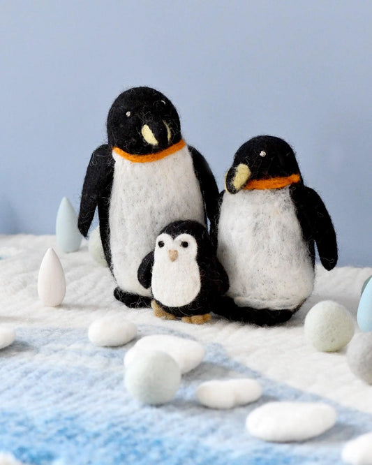 Tara Treasures | Felt Penguin Family