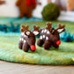 Tara Treasures | Felt Red-Nosed Reindeer