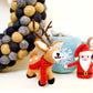 Tara Treasures | Felt Reindeer with Red Scarf