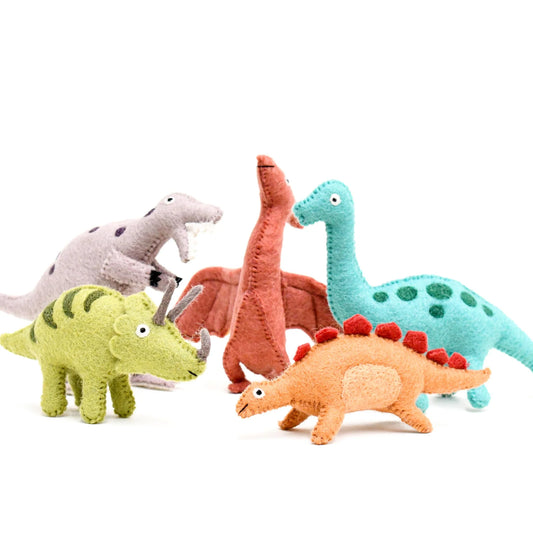 Tara Treasures | Felt Dinosaurs