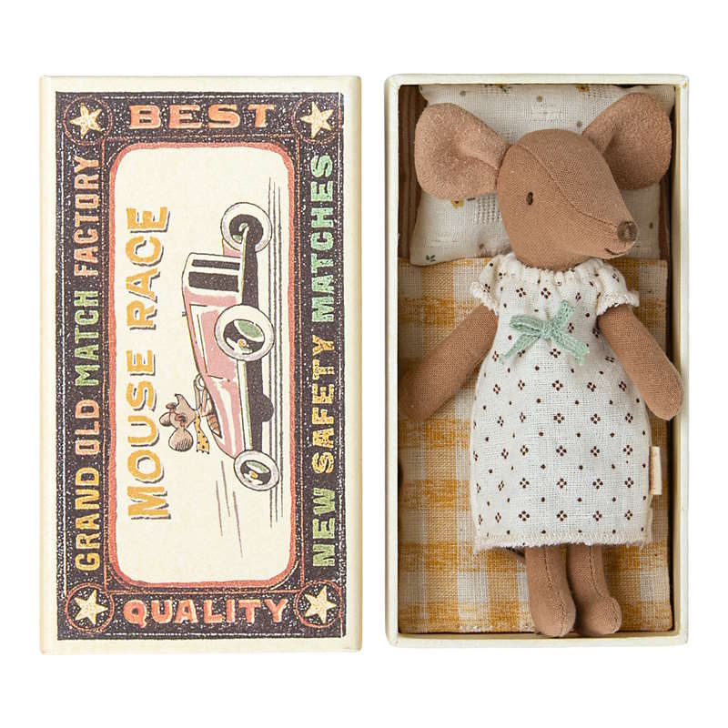 Maileg | Big Sister Mouse in Matchbox (various)