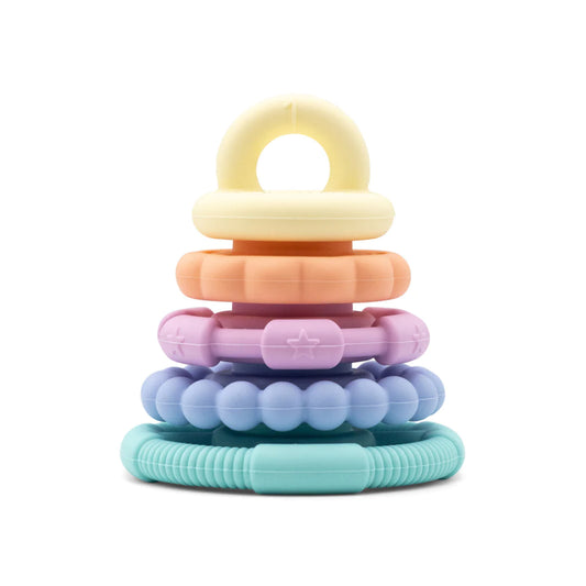 Jellystone | Rainbow Stacker and Teether Toy