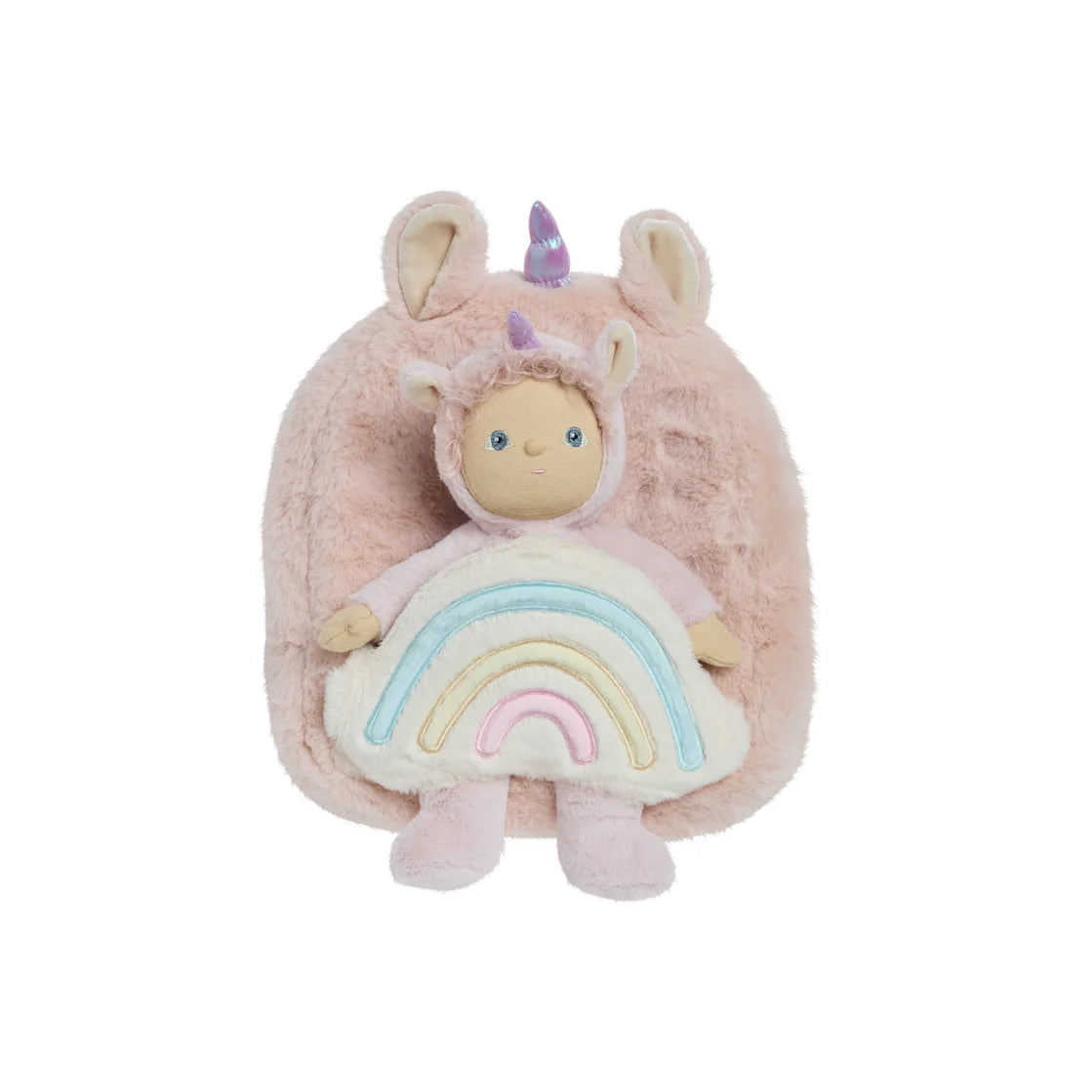 Olli Ella | Hopalong Unicorn Backpack - Pink