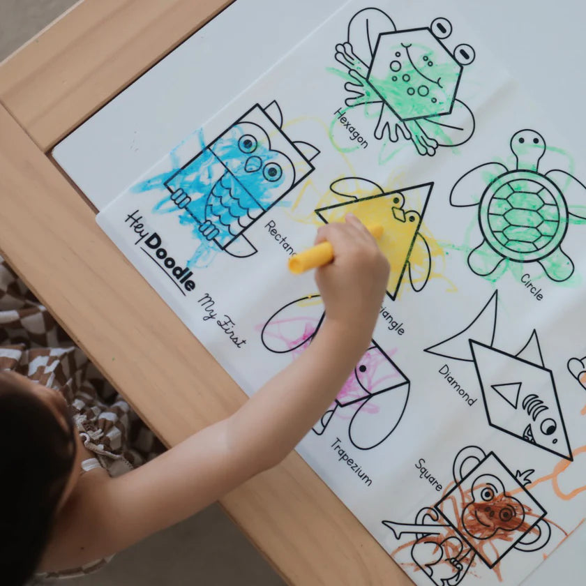 Hey Doodle | 'My First' Silicone Colouring Mat