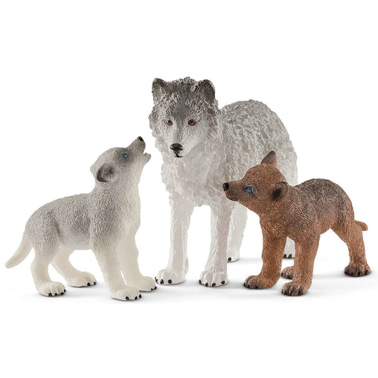 Schleich | Wolf Mother with Pups