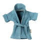 Maileg | Bathrobe for Mouse Dad/Mum - Dusty Blue