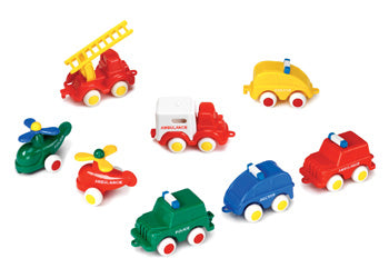 Viking Toys | Mini Chubbies Rescue Cars
