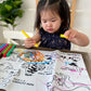 Hey Doodle | 'My First' Silicone Colouring Mat