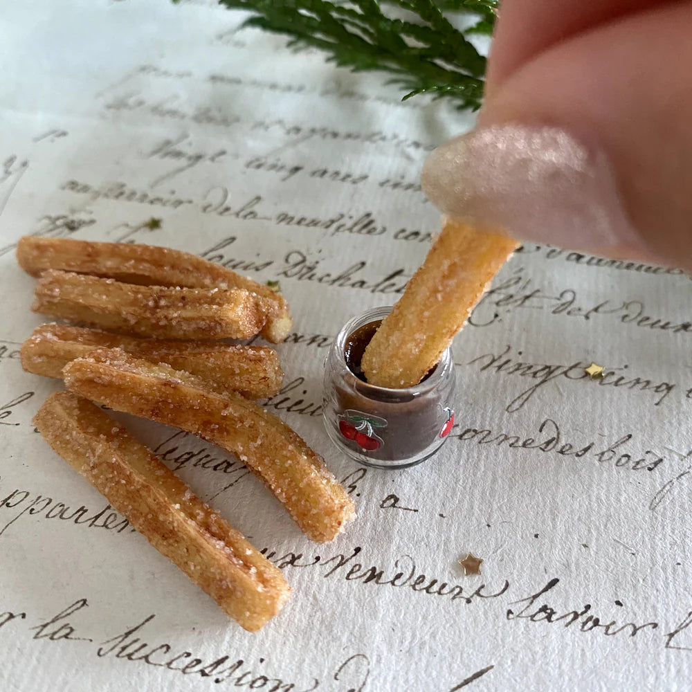 Ratatouille Miniatures | Churros with Chocolate