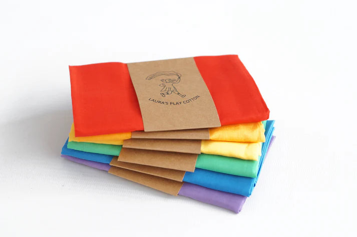 Laura's Play Cottons | Set of 6 Cloths (various)