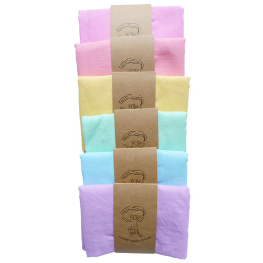 Laura's Play Cottons | Pastel Colours (various)