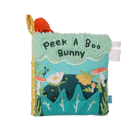 Manhattan Toy | Peek-a-Boo Bunny Fabric Book