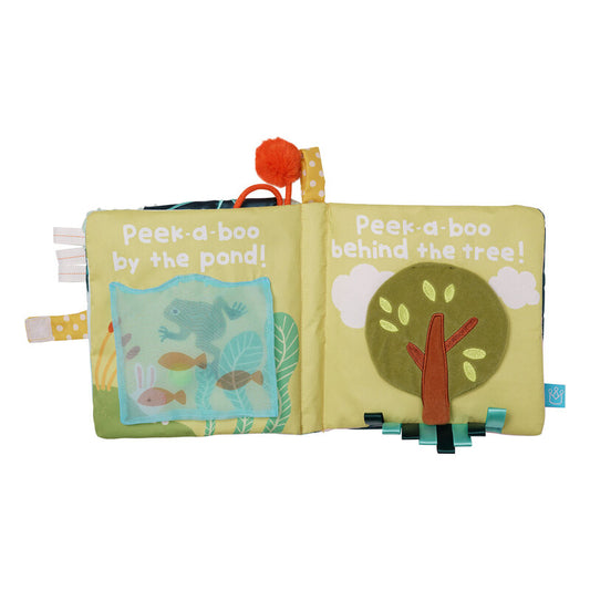 Manhattan Toy | Peek-a-Boo Bunny Fabric Book