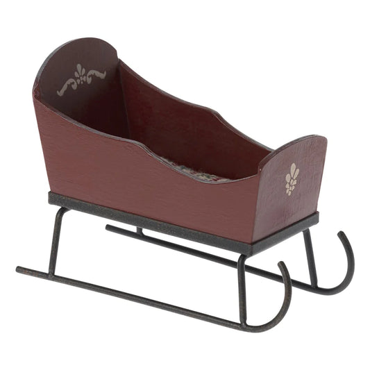 Maileg | Sleigh for Mouse - Red