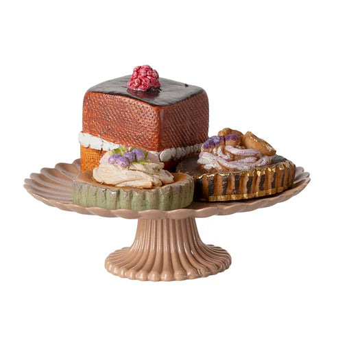 Maileg | Cakes & Cake Stand - Mini